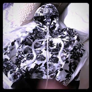 Lululemon heavy zip-up hooded sweatshirt